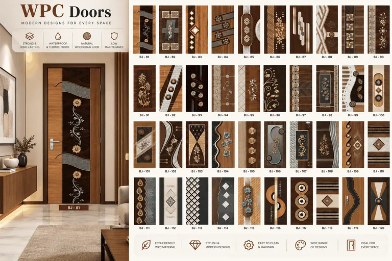 WPC Door Designs (design 1 of 2): doors catalogue image from Chennai Traders