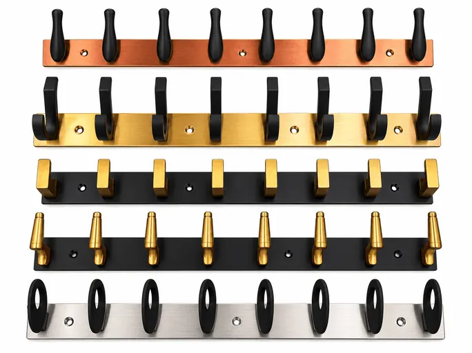Wall-Mounted Coat Hooks: home decors catalogue image from Chennai Traders